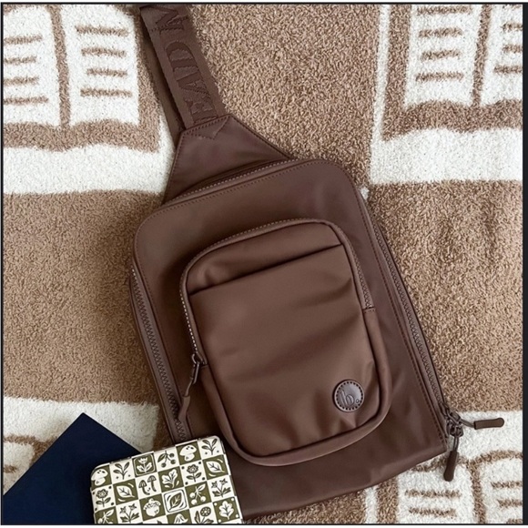 The Bookish Club Handbags - The Bookish Club Exclusive Subscriber Brown Belt Bag NWOT Crossbody Sling